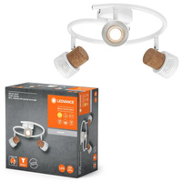 Lampa Sufitowa LED Ścienna Ściemnialna Reflektor Punktowy Kinkiet Ozdobny Dekoracyjny 10.2W Biały Spot LEDVANCE