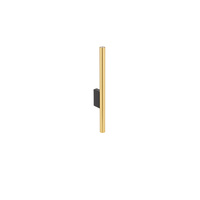 Kinkiet Ścienny Lampa Natynkowa 2x G9 Złota Nowoczesna LASER WALL 8308 Nowodvorski