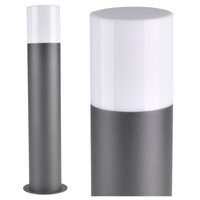 Lampa Ogrodowa LED Słupek E27 TUBA NISKA Grafit 44cm DALLAS GOLDLUX (Polux)