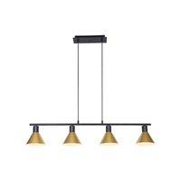 Lampa Wisząca Sufitowa E27 Czarny Nowoczesny Alvaro Rabalux