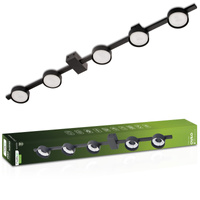 Lampa Sufitowa OVILO Oprawa Halogenowa LED 5x GX53 Spot Kinkiet Reflektor Ścienna LUMILED