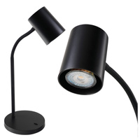 Lampka Biurkowa Stołowa GU10 Czarna Felix Sanico Goldlux
