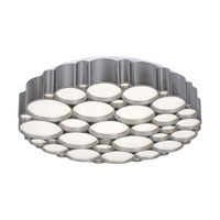 Plafon LED Lampa Sufitowa Oprawa Ścienna Natynkowa 48W 2956lm 4000K Ściemnialna Srebrny Nowoczesny Andela Rabalux