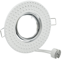 Oprawa sufitowa podtynkowa Fobos 7807 GOLDLUX (Polux) + gniazdo MR16