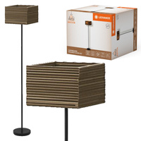 Lampa Podłogowa Oprawa Stojąca Dekoracyjna E27 Brązowy Decor Ledvance