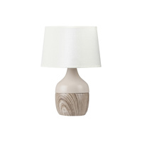 Lampa Stołowa Biurkowa Nocna E14 Beżowy Skandynawski Yvette 4370 Rabalux
