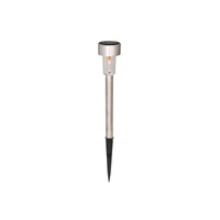 Lampa Ogrodowa Zewnętrzna Wbijana 0.1W 3000K IP44 Chrom Nowoczesny Solar 1 Rabalux
