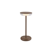 Lampa Stojąca Zewnętrzna Ogrodowa 6W 60lm 3000K Ściemnialna Timer IP44 Brązowa Nowoczesna Konin Rabalux