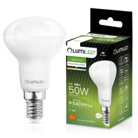 Żarówka LED E14 Reflektor R50 6W = 50W 540lm 4000K Neutralna 120° LUMILED