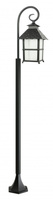Lampa Ogrodowa Zewnętrzna Słupek LATARNIA E27 Cadiz K 5002/1/Z 146cm czarny Su-Ma