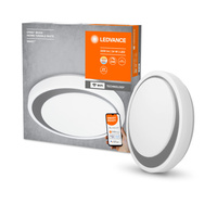 Plafon LED lampa sufitowa szara ORBIS Moon 32W 3300lm ciepła-zimna 48cm SMART+ WiFi LEDVANCE