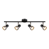 Lampa Sufitowa Oprawa Halogenowa Punktowa Reflektor Spot GU10 Czarny Industrialny Konrad Rabalux