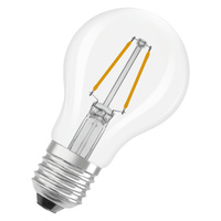 Żarówka LED E27 A60 1.8W = 25W 250lm 2700K Ciepła 300° Filament STAR CLASSIC Osram
