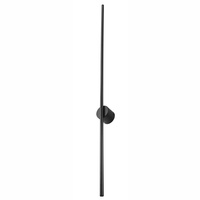 Lampa Ścienna Kinkiet LANA LED 12W 1600lm 4000K Neutralna Barwa Czarny KM-1.197 Lamkur