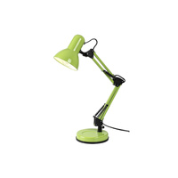 Lampa Stołowa Biurkowa Nocna E27 Zielony Klasyczny Samson 4178 Rabalux
