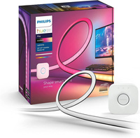 Taśma LED Pasek Podświetlenie do Monitora 24" 27" 15W 800lm IP20 White and Color Ambiance RGB + TW Inteligentna SMART Zigbee Bluetooth Gradient PC Strip + Mostek Bridge Philips HUE