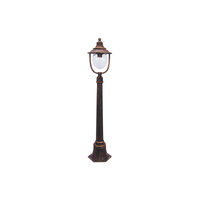Lampa Ogrodowa Słupek Zewnętrzny Stojący E27 IP43 108cm Złoty Vintage Barcelona Rabalux