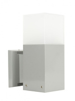 Lampa Ogrodowa Zewnętrzna Elewacyjna KINKIET LED Cube CB-K AL E27 Su-Ma