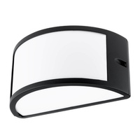 Lampa Ogrodowa Kinkiet Elewacyjny TOLA E27 IP44 Czarna