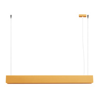 Lampa Sufitowa Wisząca Zwis G13 Żyrandol Geometryczna Złota Nowoczesna Spark Sollux