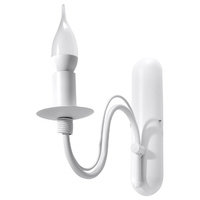 Lampa Ścienna Wisząca Żyrandol E14 Nieregularna Biała Nowoczesna Minerwa Sollux