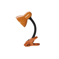 Lampa Stołowa Biurkowa Nocna Klips E27 Pomarańczowy Klasyczny Dennis 4258 Rabalux