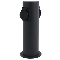 Lampa Ogrodowa LED Słupek Zewnętrzny Stojący Czarna IP44 Elektri Sanico Goldlux