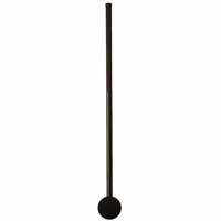 Kinkiet LED CATRINA lampa ścienna CZARNA Metal 9W 60cm styl nowoczesny