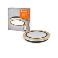 Plafon LED Lampa Oprawa Natynkowa 24W 1250lm RGB CCT z Podświetleniem Ściemnialna 40cm Brązowy SMART+ WiFi Orbis Ledvance