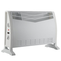 Konwektor Grzejnik Konwektorowy 2000W Turbo Regulowany Termostat Biały Sanico Goldlux