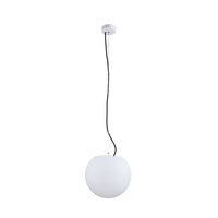 Lampa Wisząca Oprawa Zewnętrzna Sufitowa Ogrodowa E27 Biała Wodoodporna IP65 Nowoczesna CUMULUS M 9715 Nowodvorski