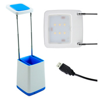 Lampka biurkowa LED HELSINKI 4,2W 190lm 3000K niebieska GOLDLUX (Polux)