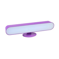 Lampa Stołowa Biurkowa Nocna Akumulatorowa LED Pilot RGB 3W Ładowanie USB Ściemnialna Fioletowa Parker Rabalux