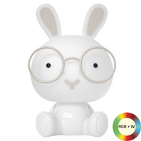 Lampka Dekoracyjna LED 2.5W 110lm 4000K Neutralna RGB Biała Ściemnialna Królik Sanico Goldlux