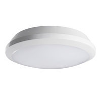 Plafon Lampa Sufitowa LED Mikrofalowy Czujnik Ruchu DABA PRO 26W 2800lm 4000K IP65 Biała KANLUX