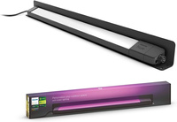 Lampa Ogrodowa Liniowa Zewnętrzna LED 20.5W 1420lm 80cm IP65 White and Color Ambiance RGB + TW Czarna Inteligentna SMART Zigbee Bluetooth Amarant Philips HUE