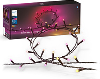 Lampki Choinkowe Zewnetrzne LED 40m 28W 500LED IP44 Girlanda White and Color Ambiance RGB + TW Inteligentna SMART Zigbee Bluetooth Festavia Philips HUE