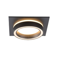 Oprawa Podtynkowa Halogenowa Spot GX53 Kwadratowa Czarna Matowa Arcadio Masterled