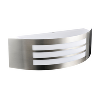 Plafon ogrodowy LED E27 Sitom GOLDLUX (Polux) stalowy srebrny Inox