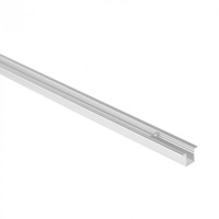 Profil Aluminiowy LED Wpuszczany Podtynkowy Anodowany 2m z Kloszem Przezroczystym do Taśm LED + Zaślepki seria PW Ecolight
