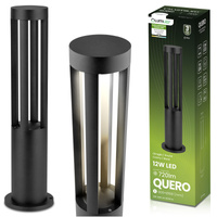 Lampa Ogrodowa Słupek Zewnętrzny Stojący 12W LED 4000K QUERO 60cm LUMILED