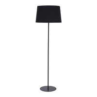 Lampa Podłogowa Stojąca MAJA BLACK Abażur Czarna Klasyczna E27 2920 TK Lighting