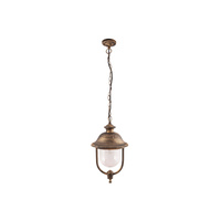 Lampa Wisząca Sufitowa Ogrodowa Zewnętrzna E27 IP44 Złoty Klasyczny New York Rabalux