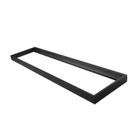 Ramka Natynkowa do Panelu LED 120 x 30 cm Aluminium Czarna ECOLIGHT