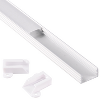 Profil Aluminiowy Osłona do Taśm Pasków LED Biała 1m Sanico Goldlux