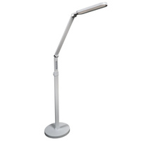 Lampa Podłogowa LED Biurkowa 13W 700lm CCT 120° Biała Ściemnialna Ferrara Sanico Goldlux