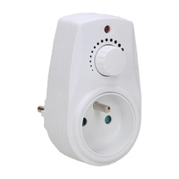 Ściemniacz z Gniazdem Sieciowym i Uziemieniem 280W Regulator Obrotów Mocy OR-AE-13114 ORNO