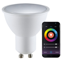 Żarówka LED GU10 5,5W 400lm RGB GOLDLUX (Polux) Smart WiFi TUYA