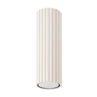 Lampa Sufitowa Reflektor Tuba Spot 1x GU10 Beżowa Karbon Deep Space SL.1588 Sollux
