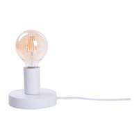Lampa Stołowa Biurkowa Nocna Dekoracyjna E27 Biały Industrialny Bowie 6570 Rabalux